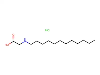 N-Dodecylglycine hydrochloride structure