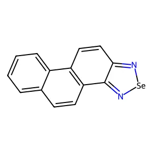 Phenanthro(1,2-c)(1,2,5)selenadiazole structure