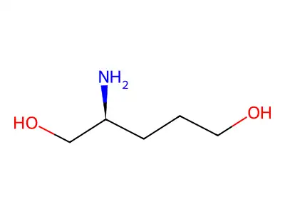 2-Aminopentane-1,5-diol structure