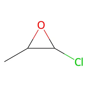trans-1-Chloropropene oxide structure