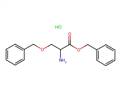 (S)-benzyl 2-amino-3-(benzyloxy)propanoate structure