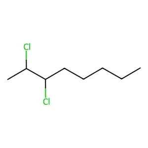 2,3-Dichlorooctane structure