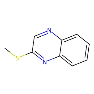 2-(Methylsulfanyl)quinoxaline structure