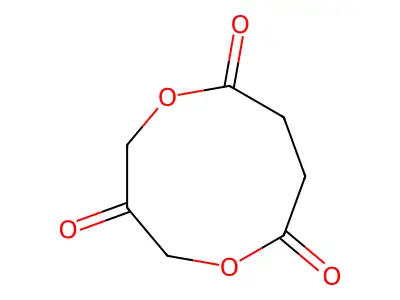 1,5-Dioxonane-3,6,9-trione structure