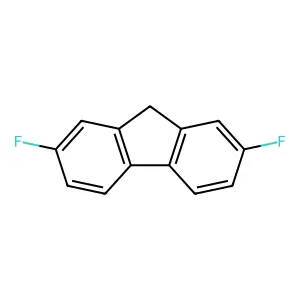 2,7-Difluoro-9h-fluorene structure