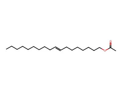 E-8-Octadecacen-1-ol acetate structure