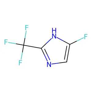 Imidazole, 5-fluoro-2-trifluoromethyl- structure