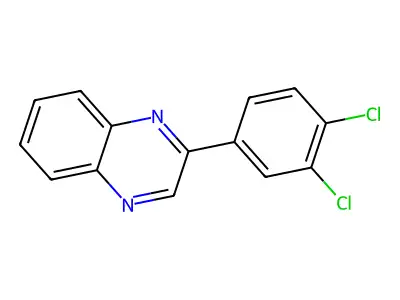 2-(3,4-Dichlorophenyl)quinoxaline structure