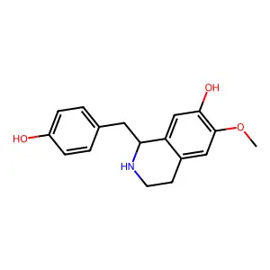 (R)-Coclaurine structure