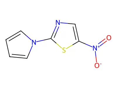 5-nitro-2-(1H-pyrrol-1-yl)-1,3-thiazole structure