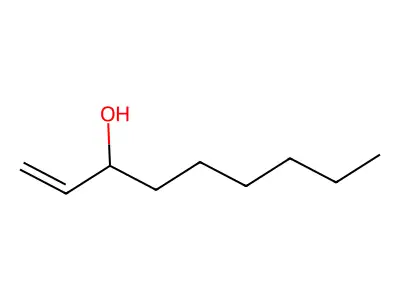1-Nonen-3-ol structure