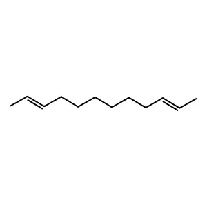 2,10-Dodecadiene structure