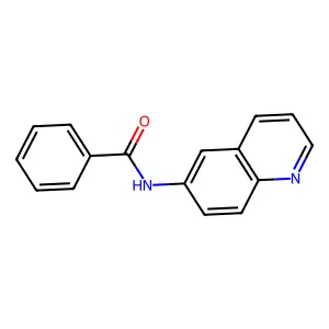 N-(quinolin-6-yl)benzamide structure