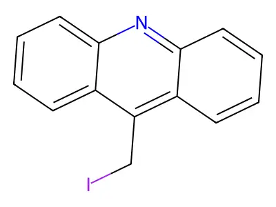 9-(Iodomethyl)acridine structure