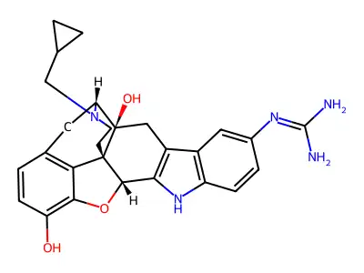 5'-Guanidinonaltrindole structure
