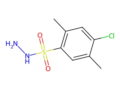 4-Chloro-2,5-dimethylbenzenesulfonohydrazide structure
