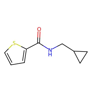 N-(环丙基甲基)噻吩-2-甲酰胺 structure