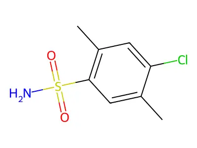 4-Chloro-2,5-dimethylbenzenesulfonamide structure