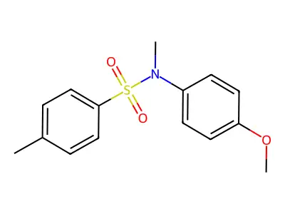 N-(4-Methoxyphenyl)-N,4-dimethylbenzenesulfonamide structure