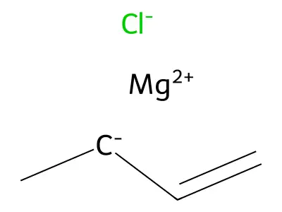 1-Methyl-2-propenylmagnesium chloride structure