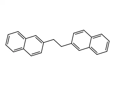 2-[2-(2-Naphthyl)ethyl]naphthalene structure