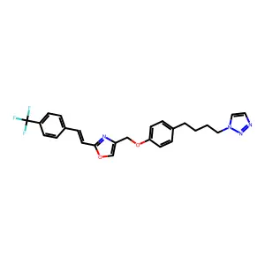 C25H23F3N4O2 structure