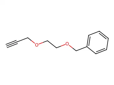 (2-Prop-2-ynyloxyethoxymethyl)benzene structure