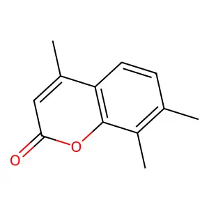 4,7,8-Trimethylcoumarin structure