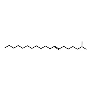 2-Methyl-7-nonadecene structure
