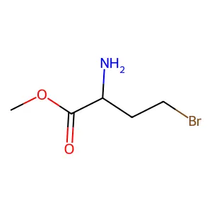 Methyl (R)-2-amino-4-bromobutyrate structure