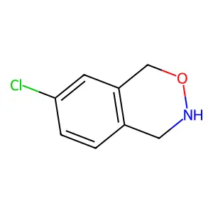 1H-2,3-Benzoxazine, 3,4-dihydro-7-chloro- structure