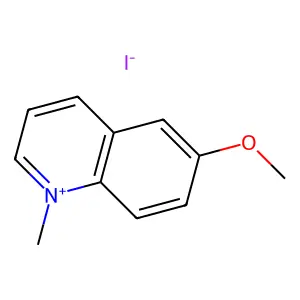 6-Methoxy-1-methylquinolinium iodide structure