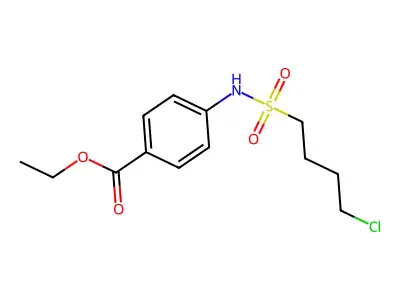 Ethyl 4-([(4-Chlorobutyl)Sulfonyl]Amino)Benzoate structure