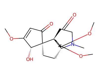 Dechloroacutumine structure