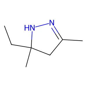 5-Ethyl-3,5-dimethyl-1,4-dihydropyrazole structure