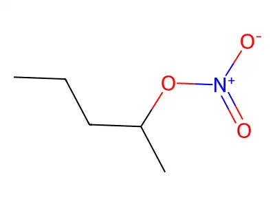 硝酸戊-2-酯 structure