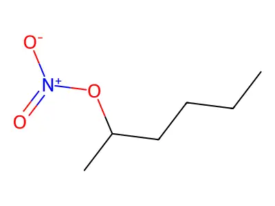 硝酸己-2-酯 structure