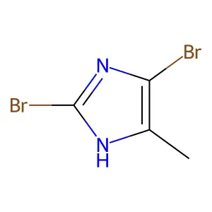 2,5-Dibromo-4-methylimidazole structure
