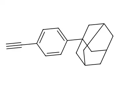 1-苯乙炔基金刚烷 structure