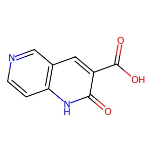 2-Oxo-1,2-dihydro-1,6-naphthyridine-3-carboxylic acid structure