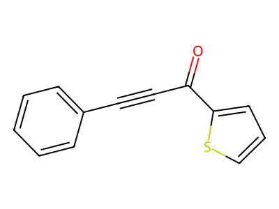 2-Propyn-1-one, 3-phenyl-1-(2-thienyl)- structure
