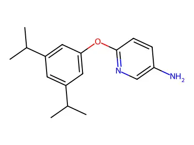 6-(3,5-Diisopropylphenoxy)pyridin-3-amine structure