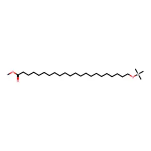 Methyl 22-[(trimethylsilyl)oxy]docosanoate structure