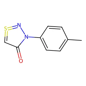 3-(4-Methylphenyl)thiadiazol-3-ium-4-olate structure