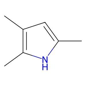 1H-Pyrrole, 2,3,5-trimethyl- structure