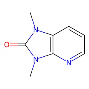 2H-Imidazo[4,5-b]pyridin-2-one, 1,3-dihydro-1,3-dimethyl- structure
