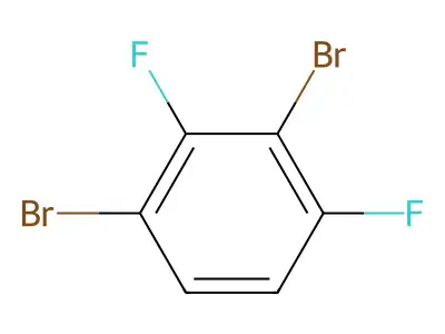 1,3-Dibromo-2,4-difluorobenzene structure