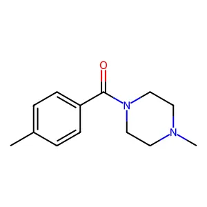 (4-Methylpiperazin-1-yl)(p-tolyl)methanone structure