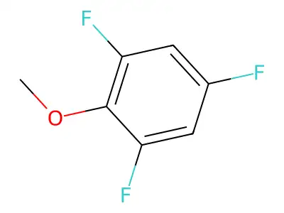 2,4,6-Trifluoroanisole structure