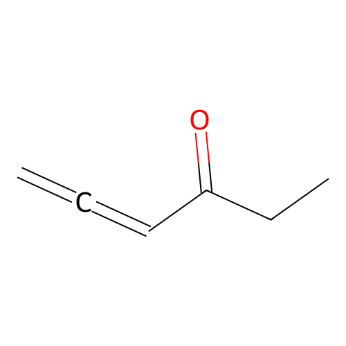 Hexa-4,5-dien-3-one structure